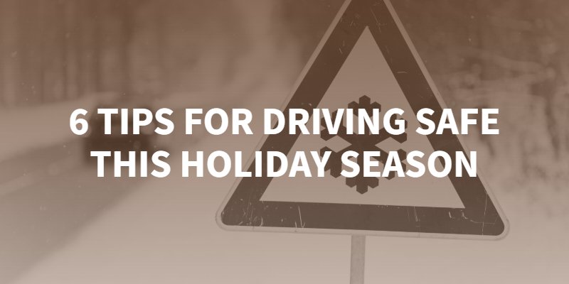 Holiday driving safety tips 