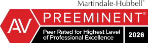 Jonathan Williams Martindale-Hubbell AV Preeminent 2026 award